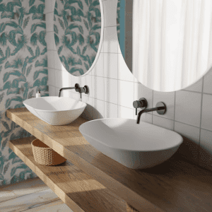 Mild cm 58 x 40 x 12,5 h Bianco Opaco