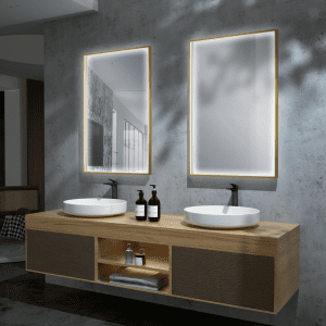 Specchio Luce Perimetrale - 100x80 cm Ability