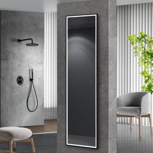 Specchio Rettangolare Con Luce Frontale - Serie New York