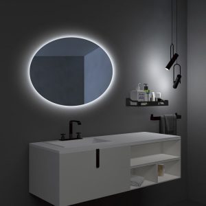 Specchio Ovale Retroilluminato - Serie Oval