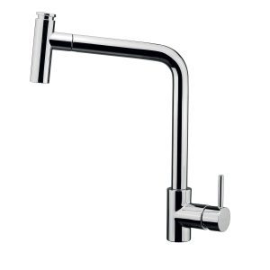 Miscelatore Monocomando Lavello con doccia estraibile