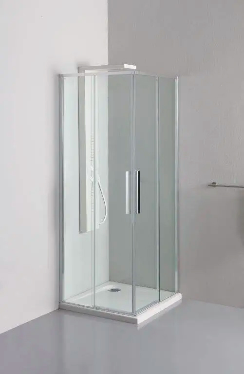 Box Doccia Angolare GL6 6 mm Doppia Porta Scorrevole