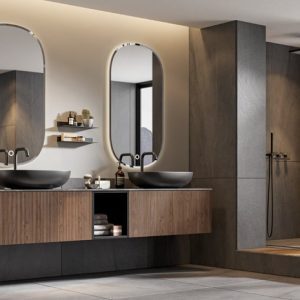 Mobile Bagno Sospeso 2 Lavabi - Myra 03
