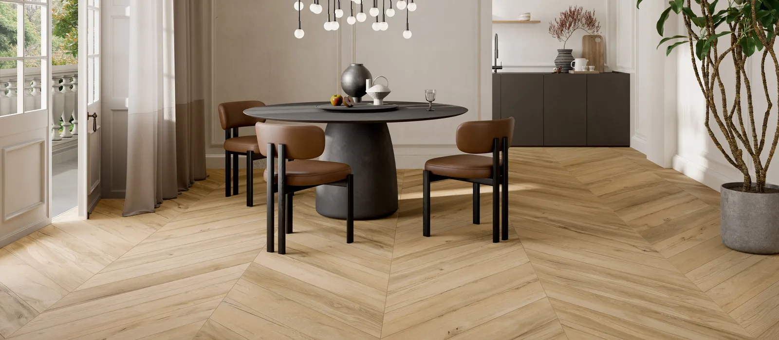Collezione Chevron XL 15x85 cm Spessore 9,5 mm - 9 colori