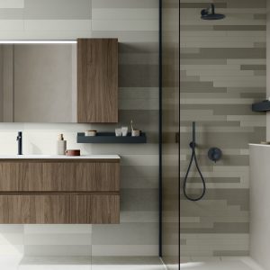 Mobile Bagno Sospeso Lavabo Integrato - Thai TH301