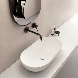 B6O65 cm 65x36x16h Bianco Lucido