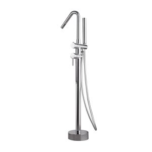 Piantana per Vasca Freestanding Serie Corcega Cromo