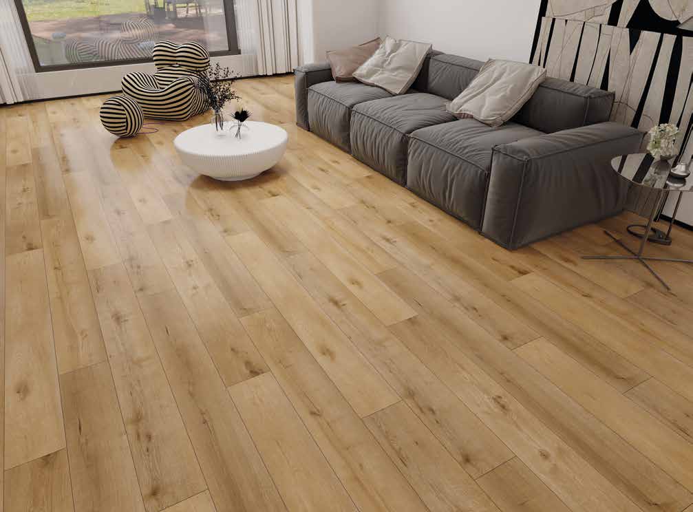 Effetto Legno - Spessore Totale 5 mm - 22,8 x 122 cm - 6 colori - immagine 3