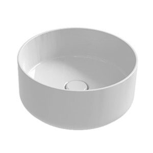 Aurea cm 40 x 40 x 17 h Bianco Lucido