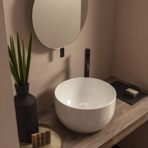 TE038 cm &oslash;38 Bianco Lucido