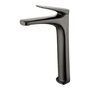 Miscelatore Lavabo Alto Serie Delos Black Gun Metal PVD