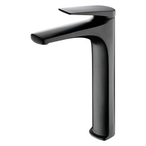 Miscelatore Lavabo Alto Serie Delos Nero Opaco