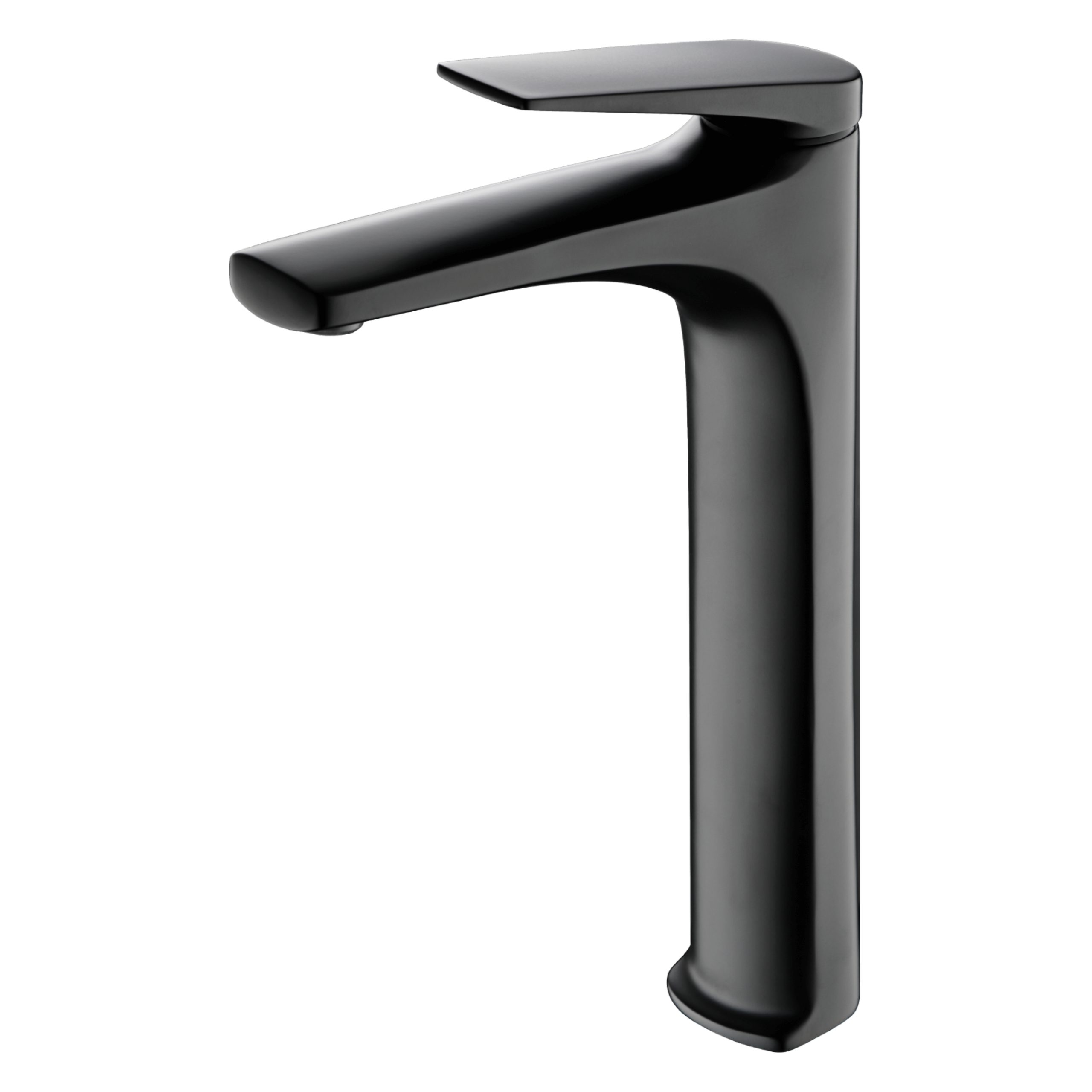 Miscelatore Lavabo Alto Serie Delos Nero Opaco