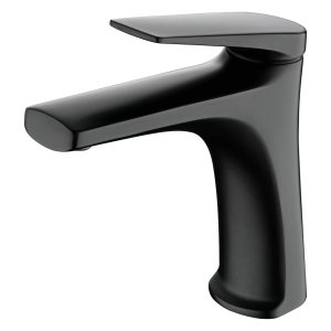 Miscelatore Lavabo Serie Delos Nero Opaco